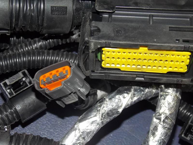 Engine wiring harness; connect sensor and ECU-3