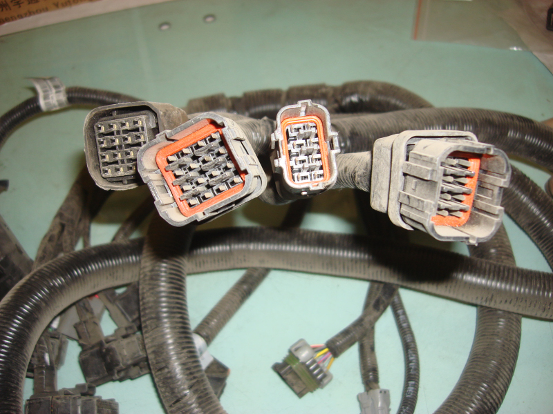 Engine ECU wiring harness; connect ECU to vehicle wiring harness-2