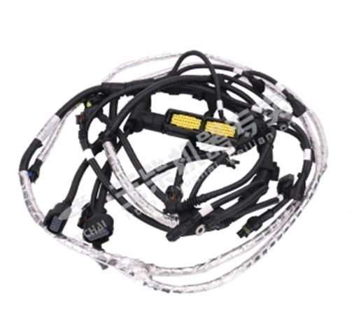 Engine wiring harness; connect sensor and ECU