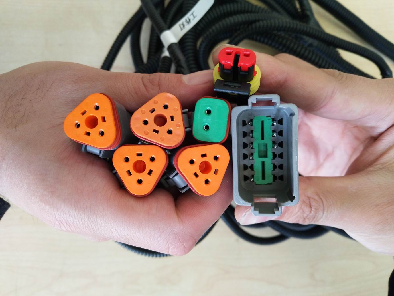 Proximity switch wiring harness ZB084-35