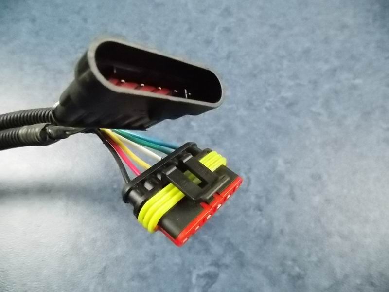 Universal additional cable AMP six-hole 800mm-1