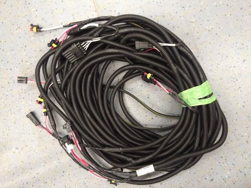 (D30) Passenger door emergency door alarm wiring harness (with middle door)