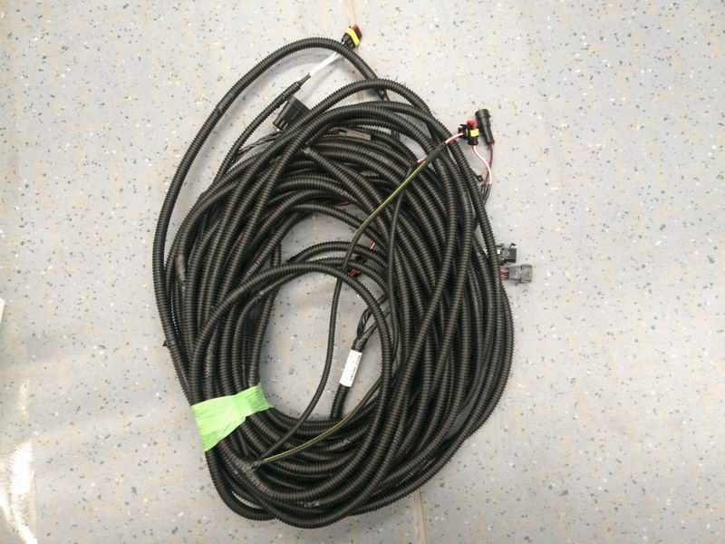 (D30) Passenger door emergency door alarm wiring harness (with middle door)-1