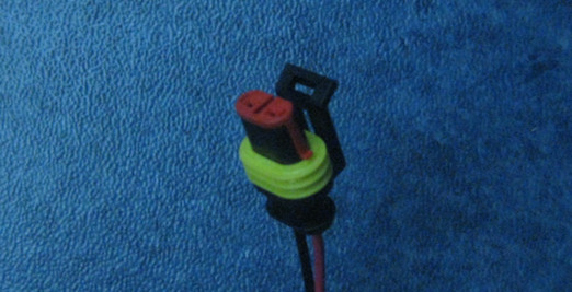 Универсальный дополнительный кабель DJ to AMP с двумя отверстиями 150mm-1