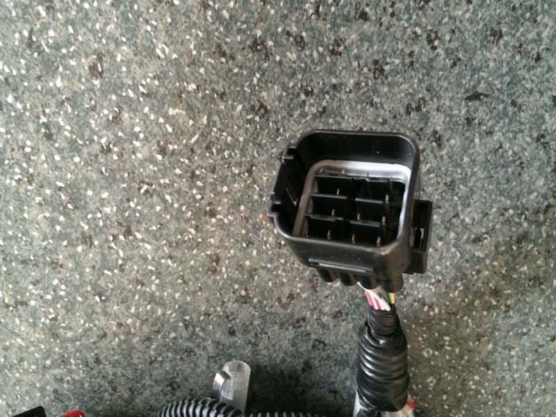 Tail light harness Right side ZK6147H-1