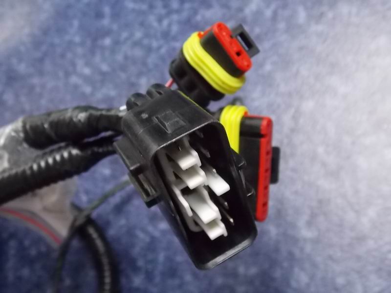 Tail light wiring harness ZK6128HG secondary startup wiring harness New structure-3