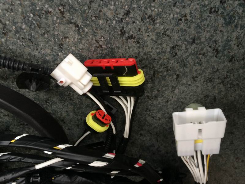 Tail light wiring harness, left side, ZK6710-1