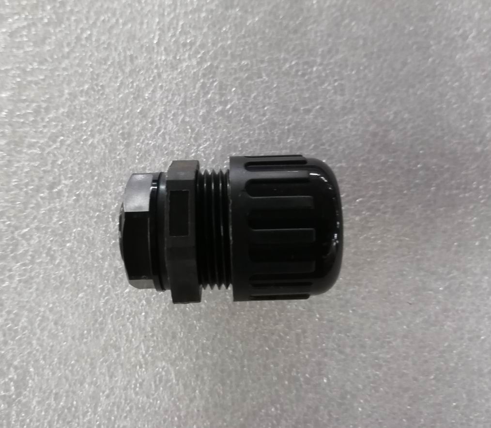 Short threaded waterproof nylon box joint N-MGW16-18B-ST-3