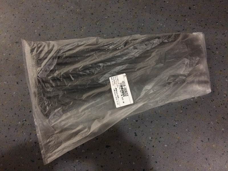 Nylon cable ties, 10×400, insert locking gray (resistant to