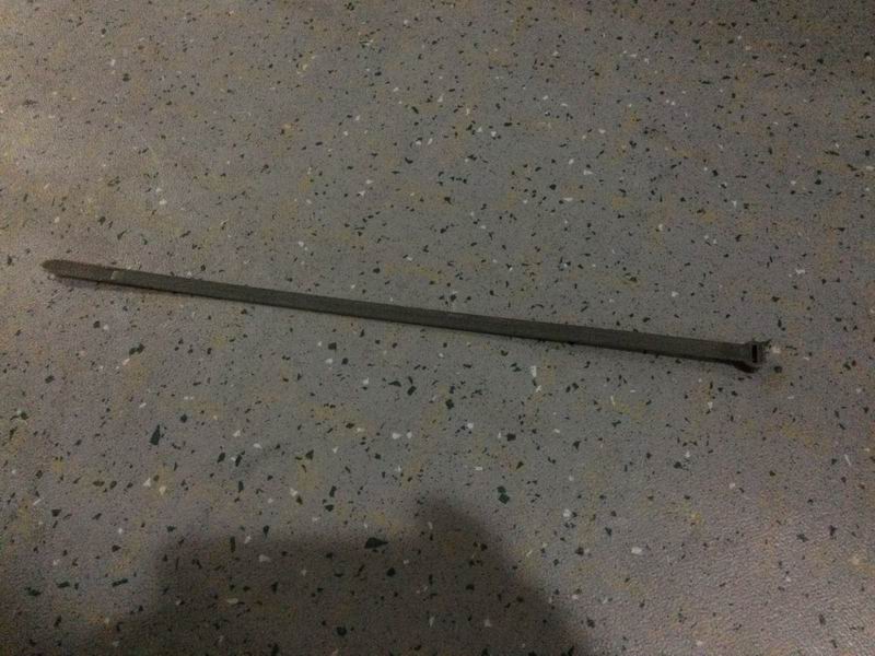Nylon cable ties, 10×400, insert locking gray (resistant to-2