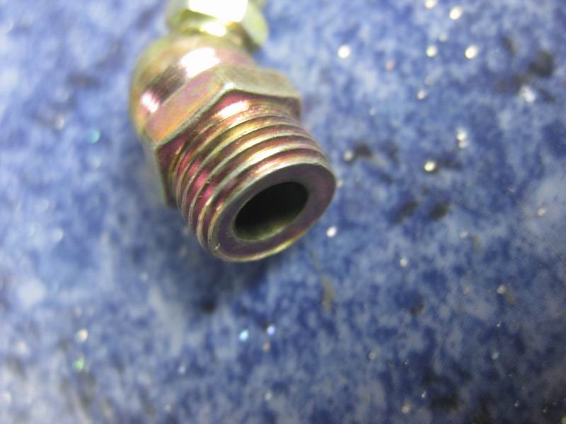 Butter nozzle and seat 45 degree angle