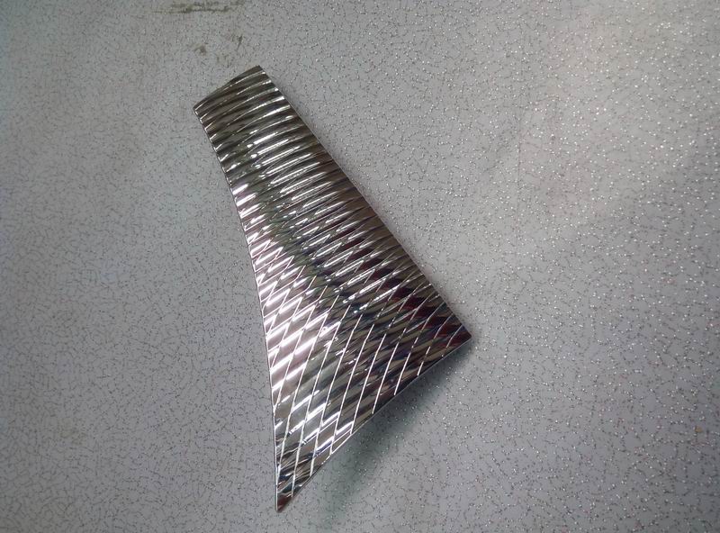 Combination lamp decorative panel assembly