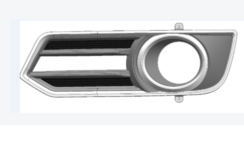 Decorative parts; left