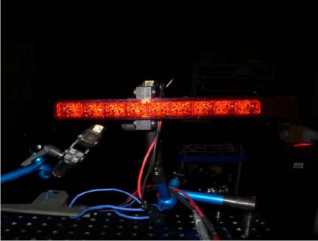 Задний фонарь, длинная полоса, светодиод