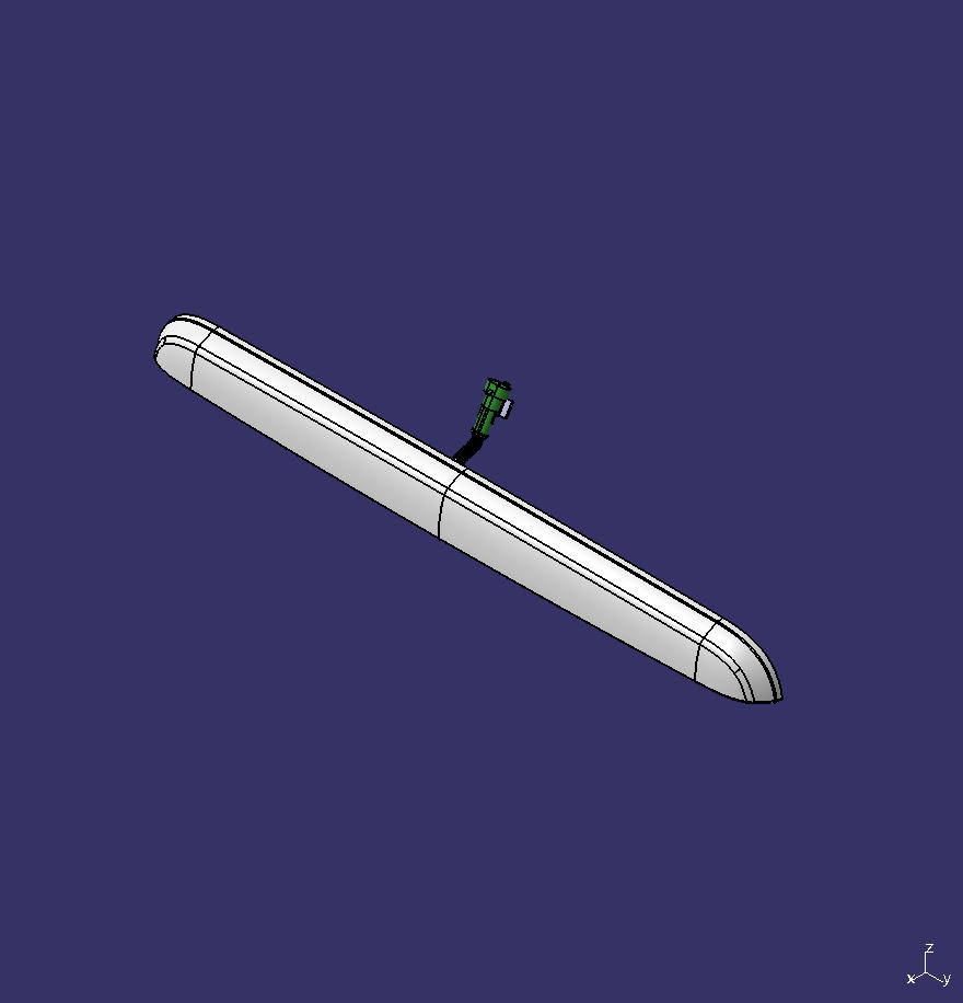 License lamp, WG-4, LED