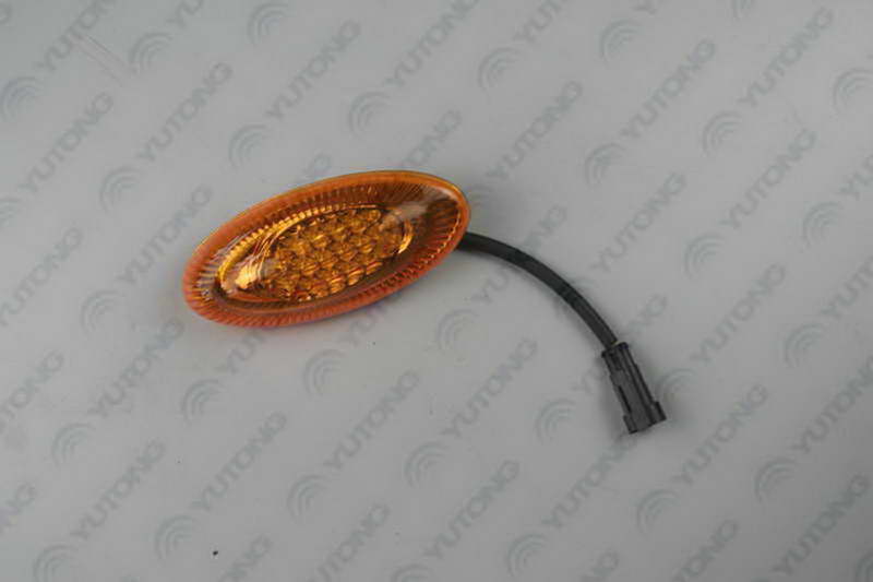 Side turn signal, ZX527, LED water drop shape, 3M glue 24V-2