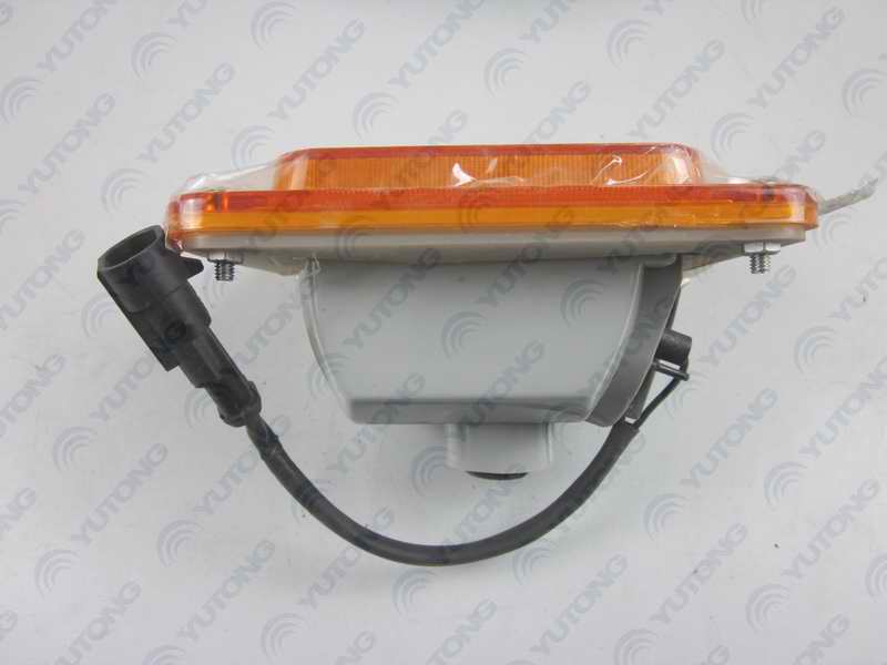 Side turn signal, HC125×100, light bulb Square, 3M glue 24V-1