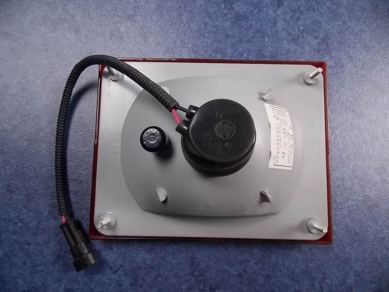 Brake lamp, square, light bulb, 24V, Z-HX200×160