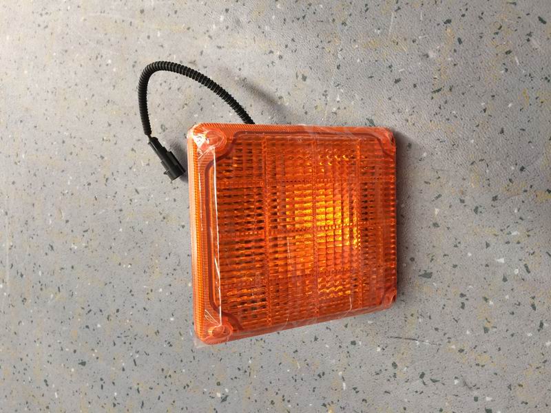 Rear turn signal, Z-HX160×140, light bulb, square, 24V