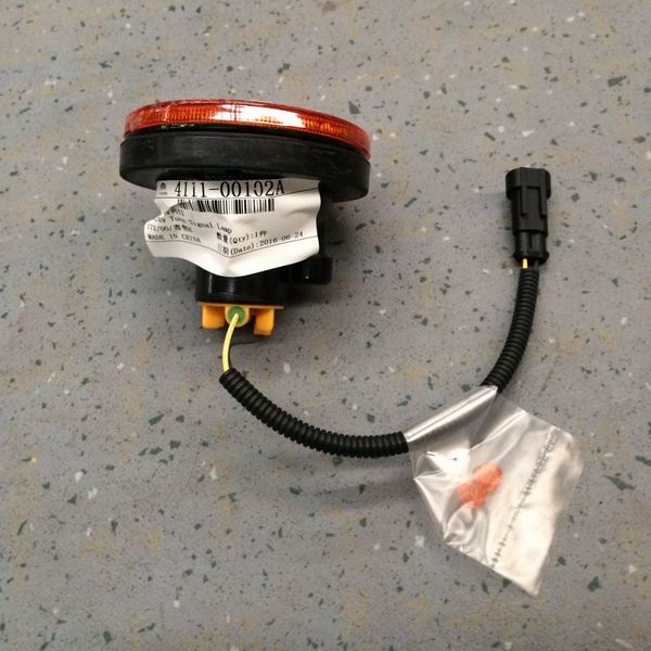 Rear turn signal, ZX1249, light bulb, round, 24V