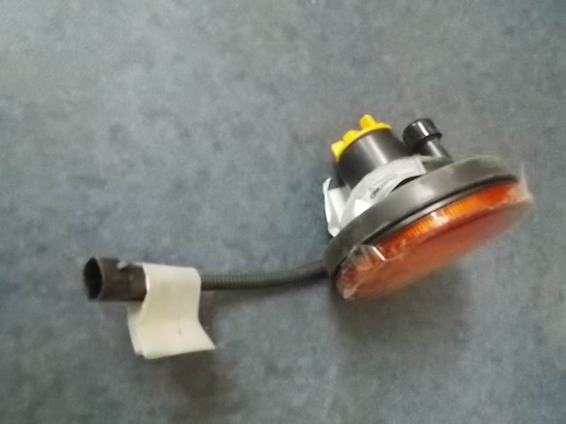 Задний указатель поворота, ZX 1249 , лампочка, круглая, 24V