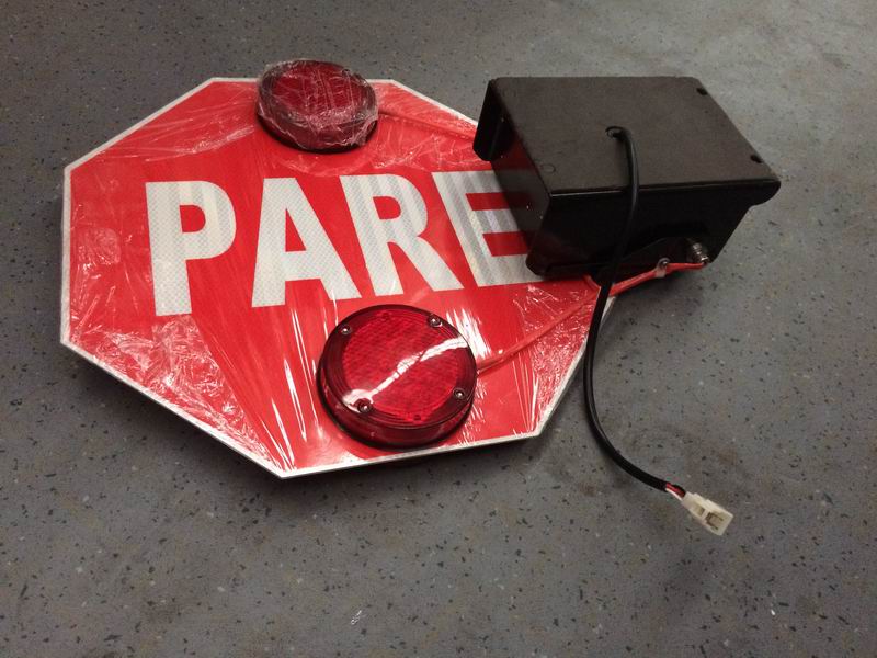 Stop sign 24V Western