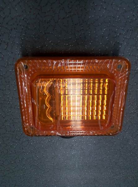 Side turn signal, ZX1402, LED square bolt, right 12V-1