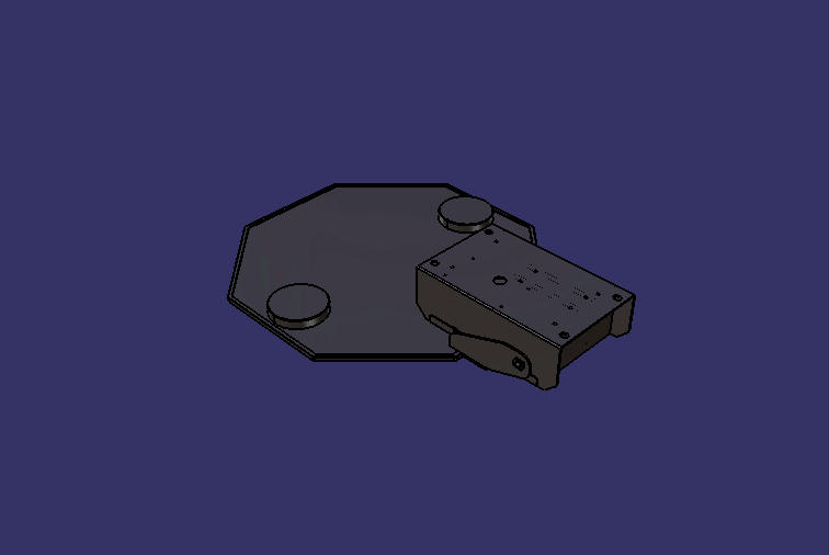 Parking signal arm, 24V, domestic school bus special (4LED lights)