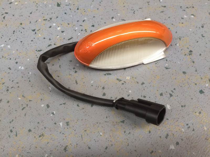 Позиционирующий свет, QT 949 , ВЕЛ, 24V , оранжевая ракушка