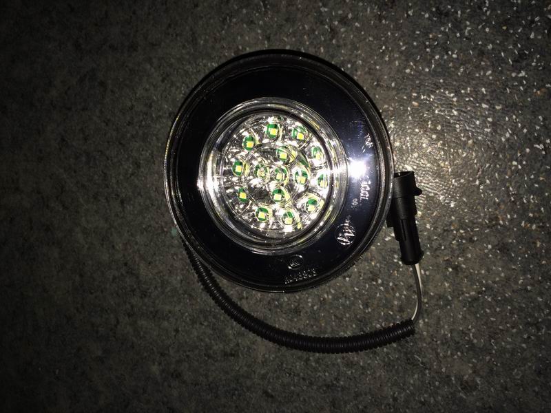 Reversing lights, DC497-03, LED, circular, 24V