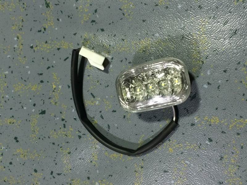 Front profile light, WG-9, square, LED, clamp-1