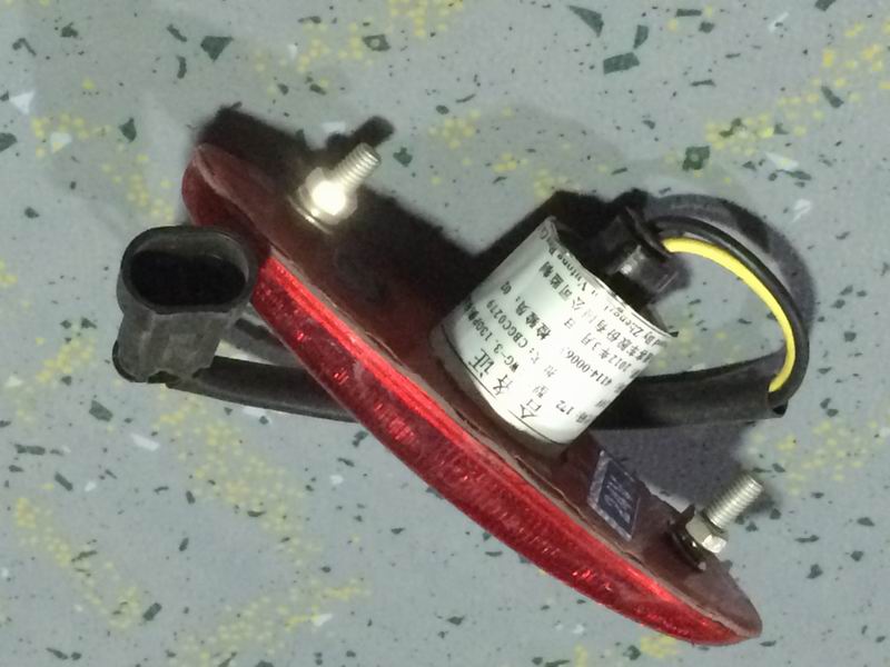 Side sign light, WG-3.130PB, bulb bolts, oval, red-1