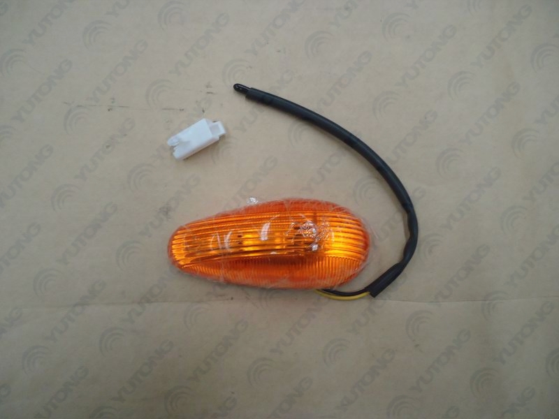 Front top decorative light, WZ985, water drop shape, LED, yellow, glued-1