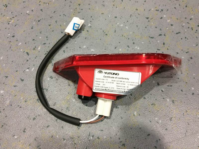 Задний профильный фонарь, WZ 1587 , лампочка, верно, 24V , никто-1