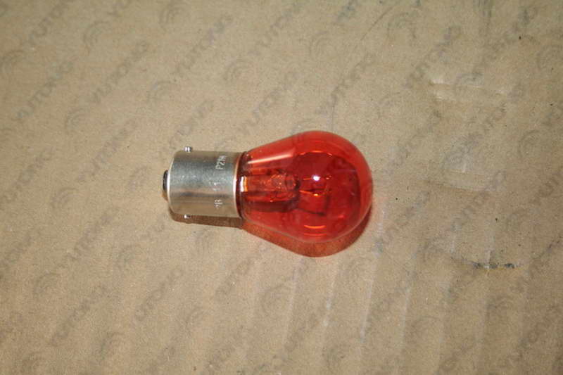 Light bulb;13498;slip;infrared shape yellow light;P21W-1