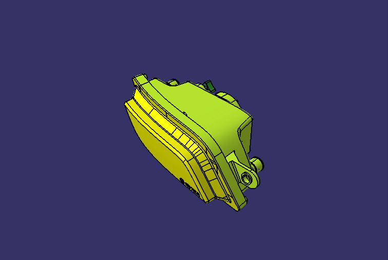 Front fog light WD751 right side