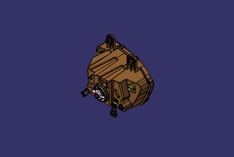 Front fog light WD1516 Right side