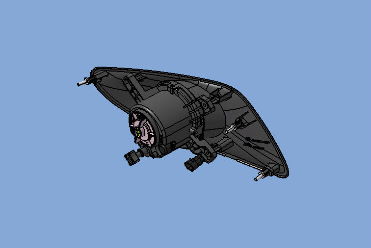 Front fog light, WD1205 09, light bulb, left side