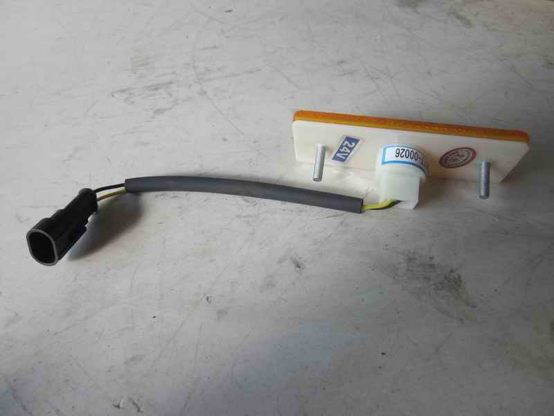 Side sign light, WG-3.110, LED bolts, rectangle 24V