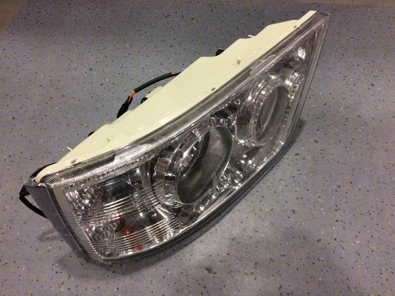 Combined headlight, QA745, ZK6708DH, left side, left rudder, 24V