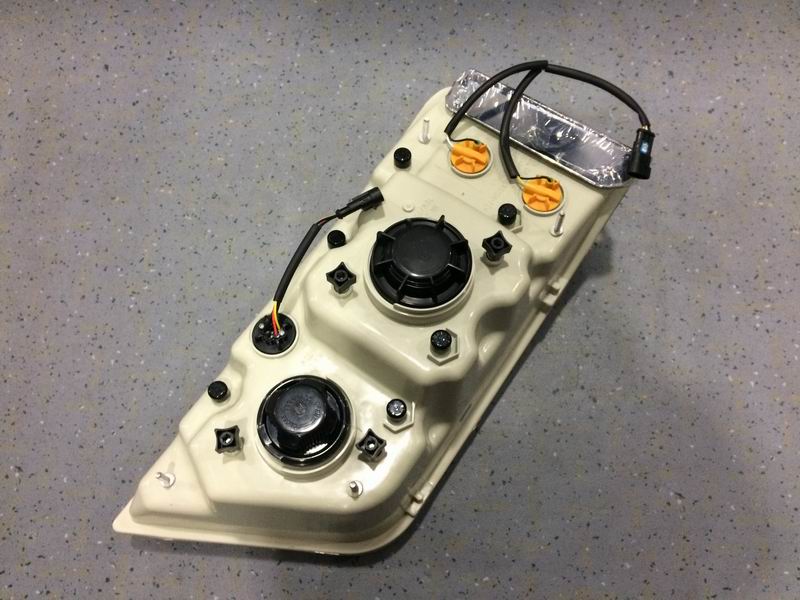 Combined headlight, QA745, ZK6708DH, left side, left rudder, 24V-1