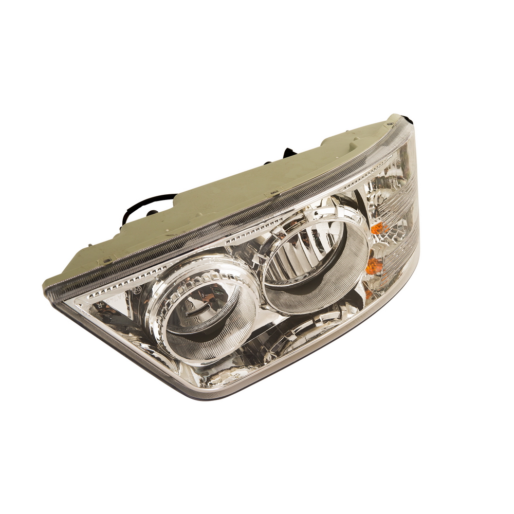 Combined headlight, QA745, ZK6708DH, right side, left rudder, 24V