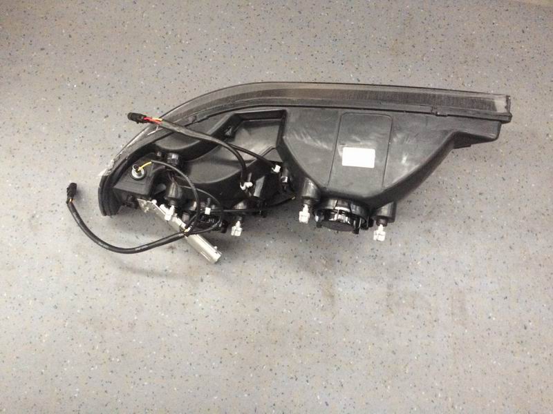 Combination headlight H-QZ638*338 ZK6116D Right side Right rudder