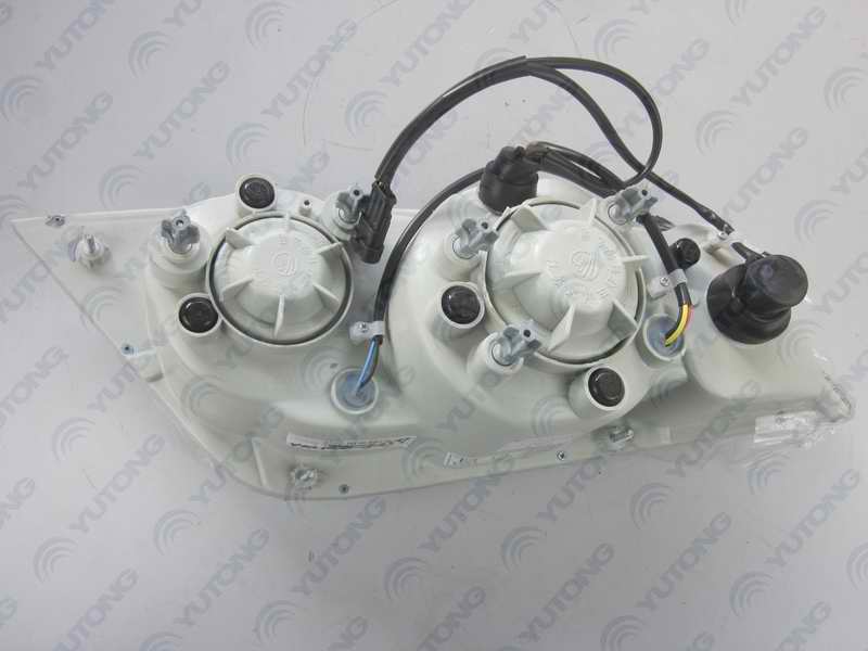 D ZK6608DA left combined headlight assembly (white background) right rudder-2