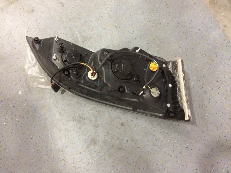 Combination headlight QA843 ZK6858H new shape left-1