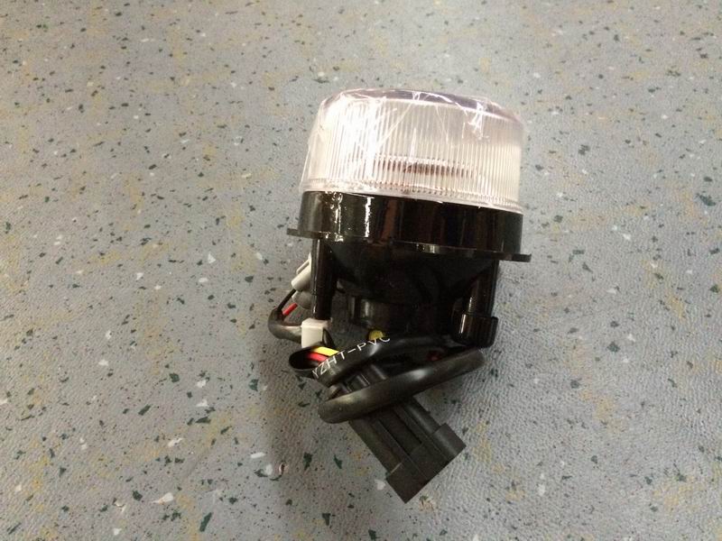 Left turn position light assembly; containing lampshade/bulb/base, etc.; new shape-1