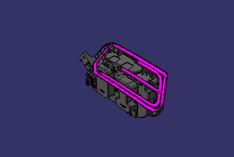 Combination headlight, QA1780, LED, right