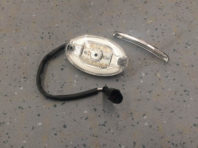 Step light, LED, oval SN1271, 24V