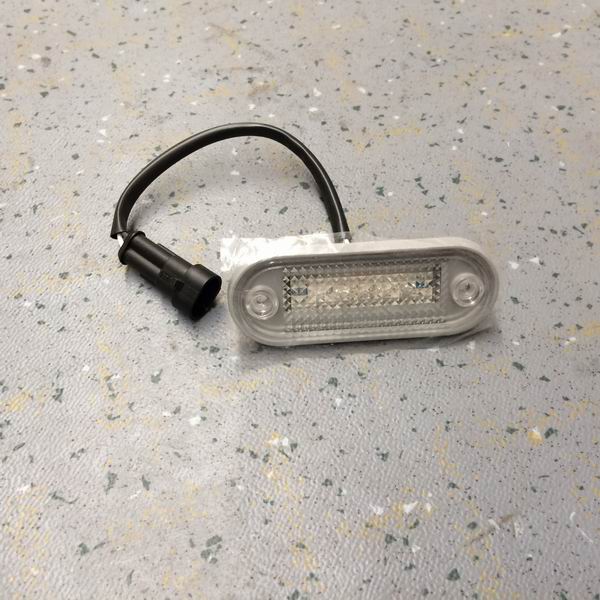 Step light, 5 LEDs, ellipse 100X40, 24V-1