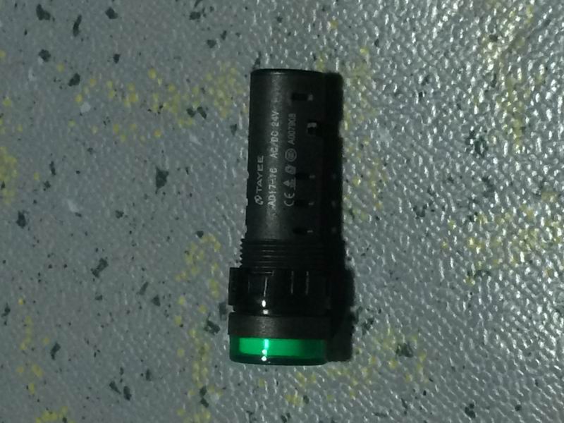 Зеленый индикатор тревоги